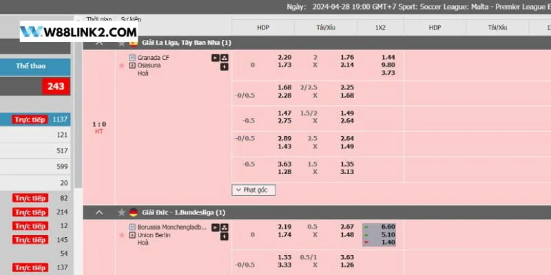 Mẹo chơi bóng cỏ trực tuyến nên lựa chọn trận đấu kỹ càng.